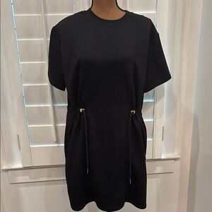Black casual dress